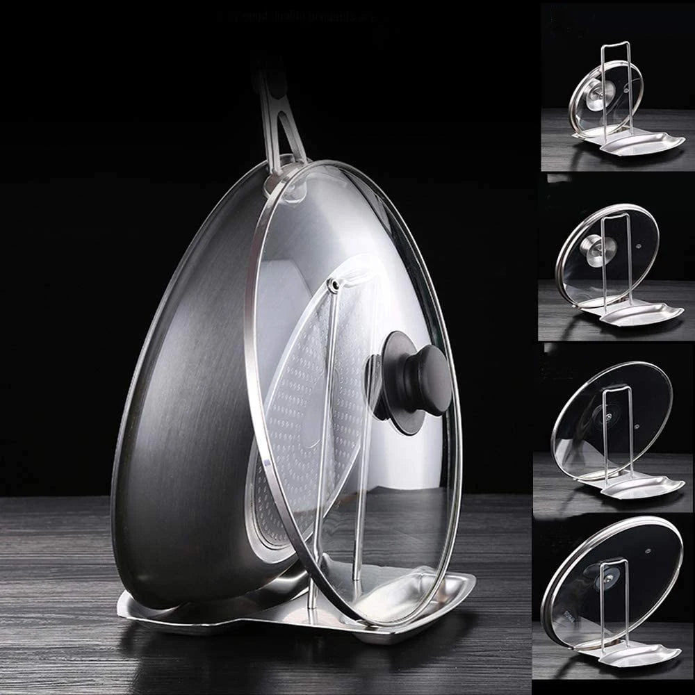 Pot Lid and Spoon Stand