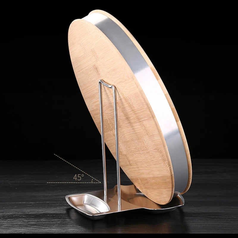 Pot Lid and Spoon Stand