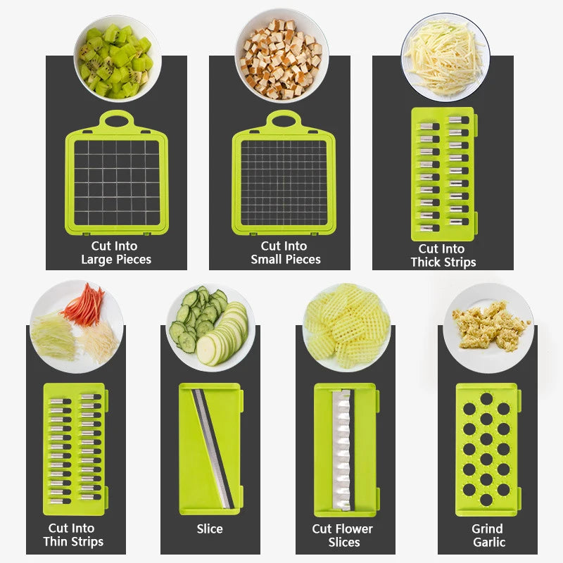 14 in 1 Multifunctional Vegetable Chopper