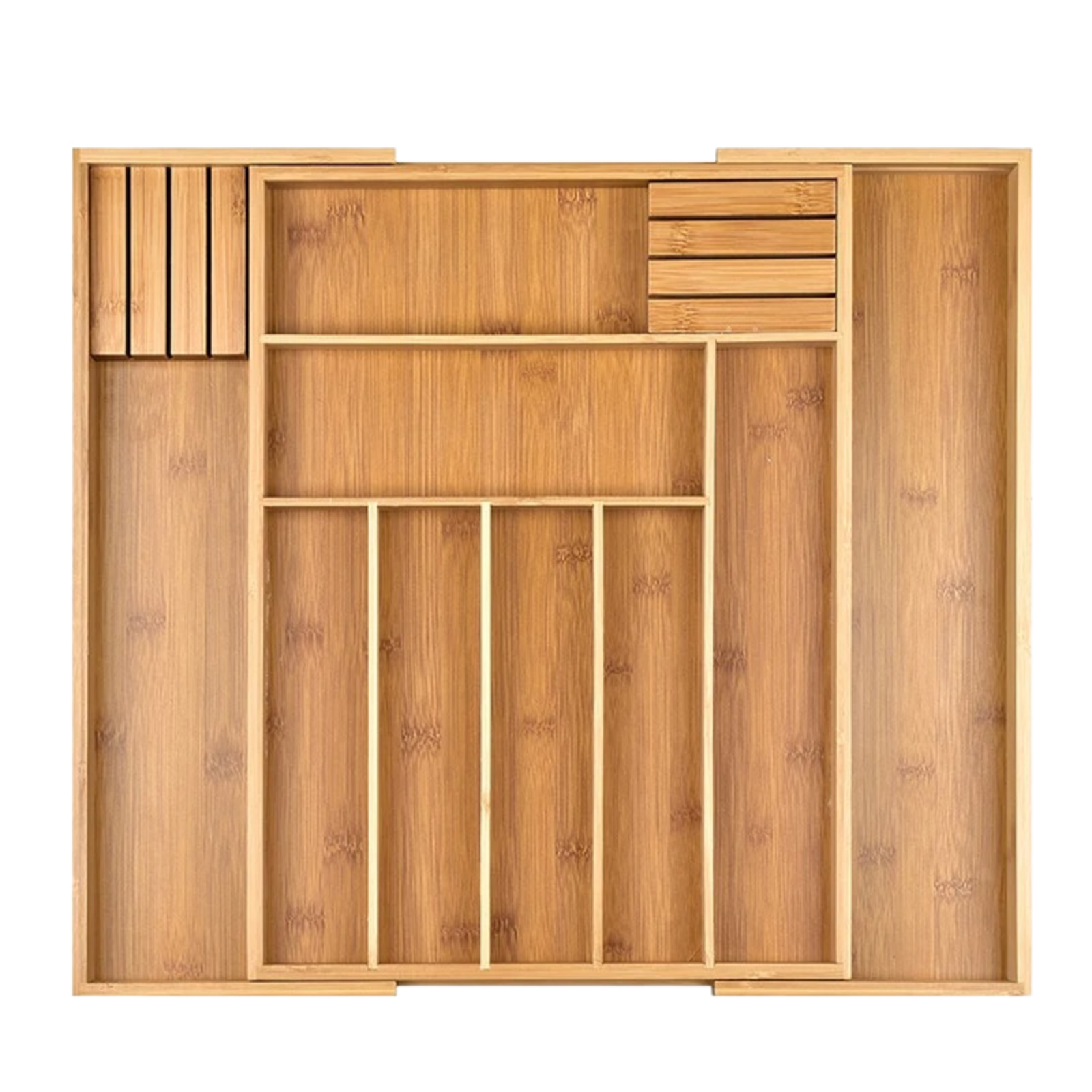 Wooden Kitchen Drawer Organizer