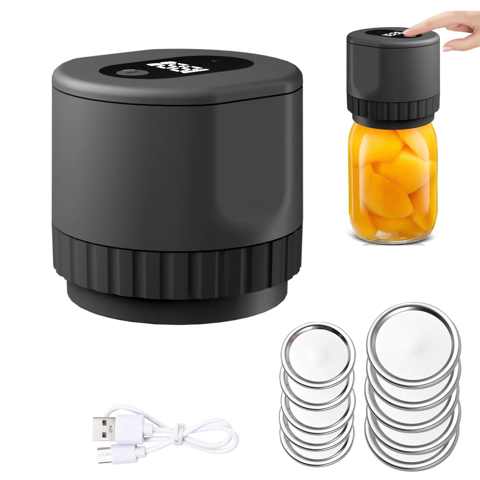 ELECTRIC MASON JAR VACUUM SEALER