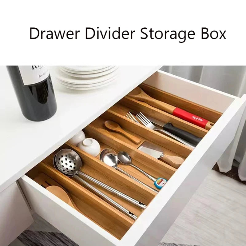 Bamboo Drawer Organizers