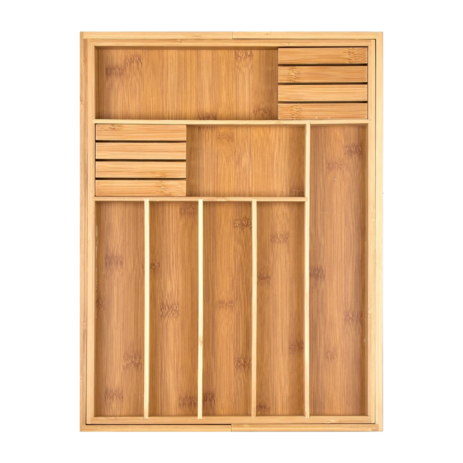 Wooden Kitchen Drawer Organizer