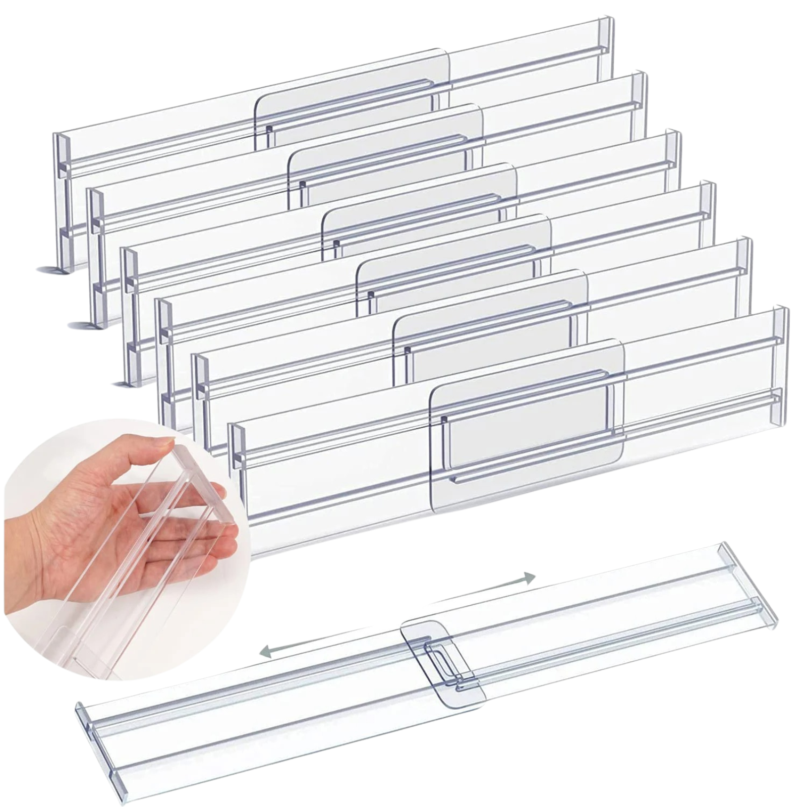 Clear Drawer Dividers