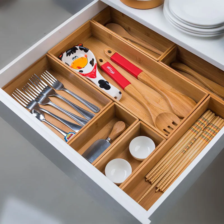 Bamboo Drawer Organizers